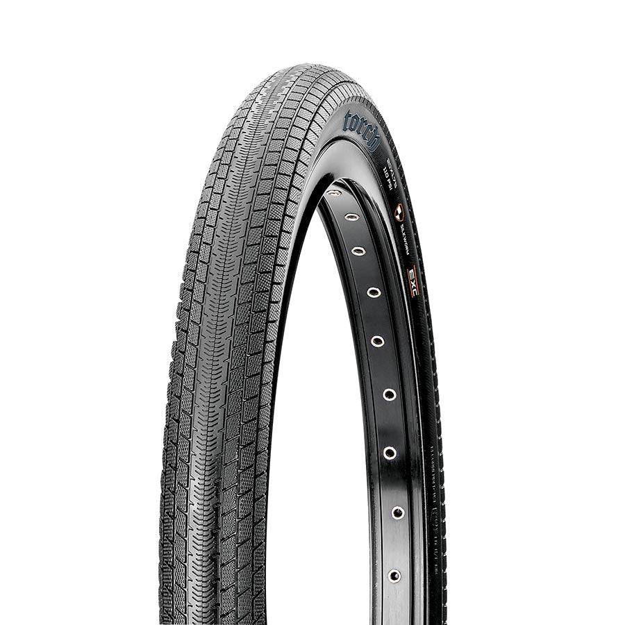 Maxxis, Torch, Tire, 20''x1.75, Folding, Clincher, Dual, EXO, 120TPI, Black