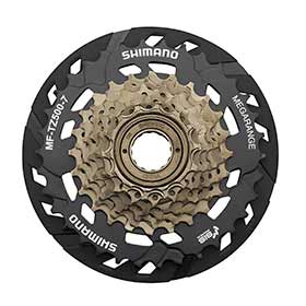Shimano MF-TZ500 CP, Freewheel, 7, 14-34T, all 7/8/9-speed chains