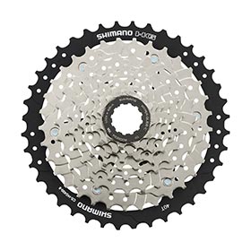 Shimano HG-400-8, Cassette, Speed: 8, 11-45T, ECSHG4008145