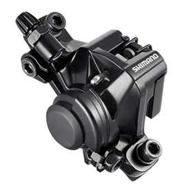 Shimano BR-M375, MTB Mechanical Disc Brake Caliper, Front or Rear, Post mount