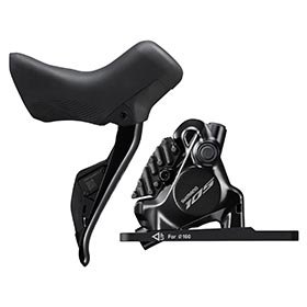 Shimano ST-R7170 / BR-R7170, Road Hydraulic Disc Brake, Rear, Flat mount, Not included, 352g, Black, Set, IR7170DRRDSC170A