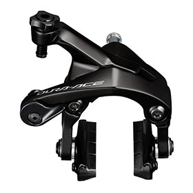 Shimano Dura-Ace BR-9200, Caliper Brake, Rear, Reach: 51mm, 156g, Black