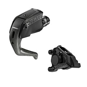 SRAM Rival E1 Aero, Road Hydraulic Disc Brake, Rear, Flat mount, Black