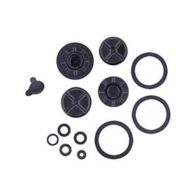 SRAM Code R/RSC Caliper Piston Kit, 11.5018.020.007, 2x16mm and 2x15mm