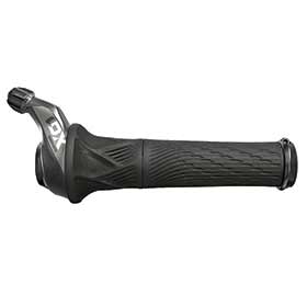SRAM X01 Eagle Grip Shift, Shifter, 12sp., Black, Rear