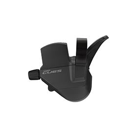 Shimano CUES SL-U4000-L, Trigger Shifter, Speed: 2, Black, ESLU4000LBP