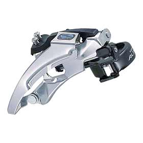 Shimano FD-M310, Front derailleur, 7-8sp, Top Swing, Dual Pull, Multi Clamp, 42-48D