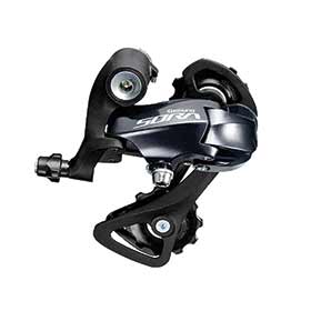Shimano Sora RD-R3000, Rear derailleur, 9sp., SS, Black