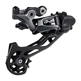 Shimano GRX RD-RX810, Rear Derailleur, Speed: 11, Cage: GS, Grey