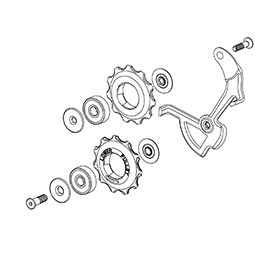 SRAM Rival Cage/Pulley Kit, Kit, 11.7515.033.040