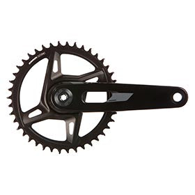 SRAM Rival 1x XPLR Powermeter E1, Power Meter Crankset, Speed: 12/13, Spindle: 28.99mm, BCD: Direct Mount SRAM 8 Bolt, 42, DUB, 175mm, Black, Road