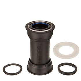 SRAM DUB PF30 Road Wide 86mm, Press Fit BB, PF30, Spindle: 28.99mm, Width: 86mm, Diameter: 46mm