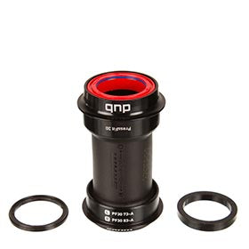 SRAM DUB PF30 73 Wide Ceramic, Press Fit BB, PF30, Spindle: 28.99mm, Width: 73mm, Diameter: 46mm