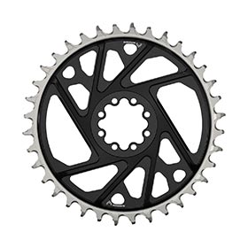 SRAM Eagle T-Type DM XX 3mm Offset, Chainring, Teeth: 36, Speed: 12, BCD: Direct Mount, Aluminum, Black