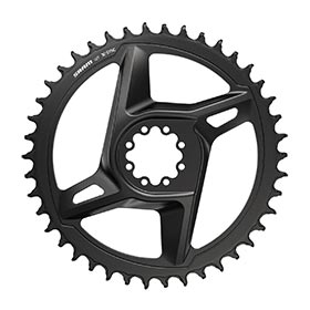 SRAM Apex DM, Chainring, Teeth: 40, Speed: 12, BCD: Direct Mount, Aluminum, Black