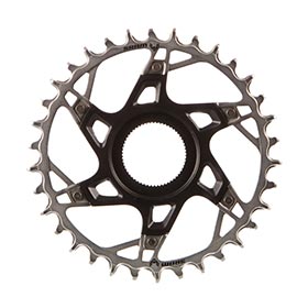 SRAM XX T-Type Fazua, Chainring, Teeth: 34, Speed: 12, BCD: Direct Mount, Aluminum/Steel, Silver