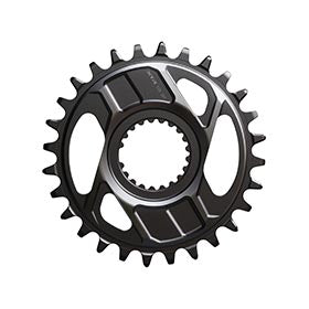 Shimano XTR SM-CRM96, Chainring, Teeth: 28, Speed: 12, Front, Aluminum, Black, ISMCRM96AZ8