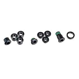 SRAM SRAM/Truvativ/Zipp Chain Ring Bolt Kit, Chainring Hardware, Silver, 5pcs