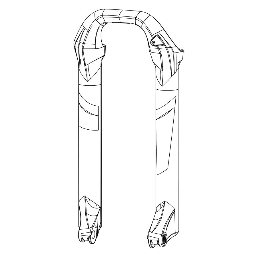 RockShox, Lower Leg for Lyrik/Yari DFB C1, 29'', 11.4018.095.004