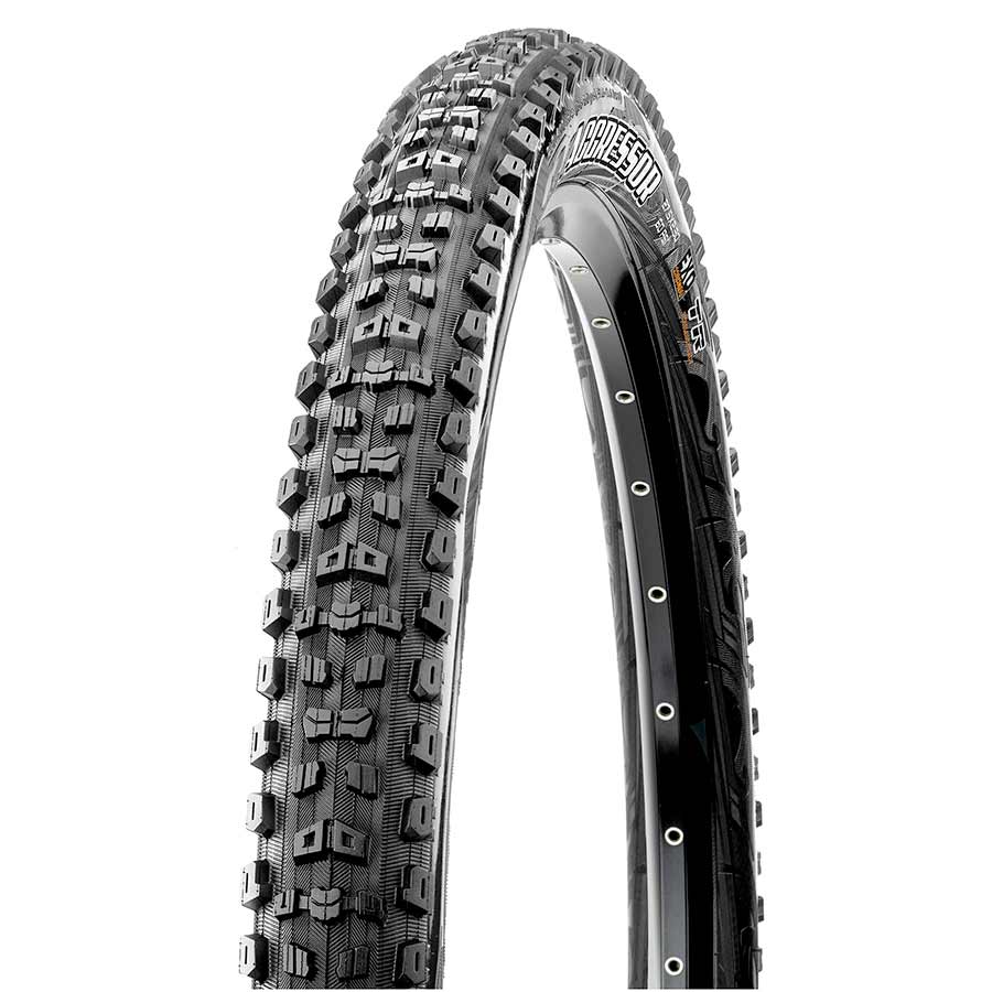 Maxxis, Aggressor, Tire, 27.5''x2.30, Folding, Tubeless Ready, Dual, EXO, 60TPI, Black
