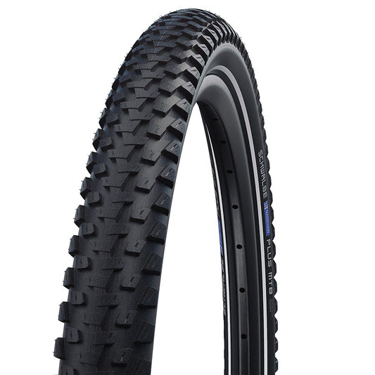 Schwalbe, Marathon Plus MTB, Mountain Tire, 29''x2.25, Wire, Clincher, Addix, SmartGuard, 67TPI, Black