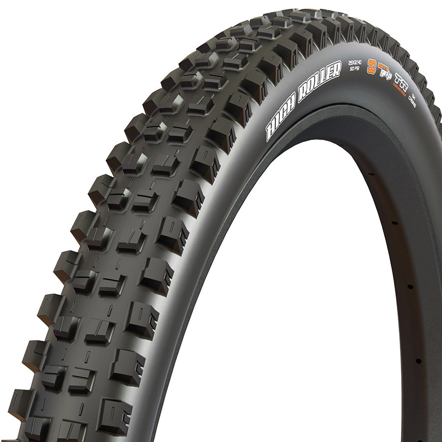Maxxis, High Roller III, Mountain Tire, 29x2.40, Folding, Tubeless Ready, 3C Maxx Grip, 3CG/DH/TR, 60x2TPI, Black