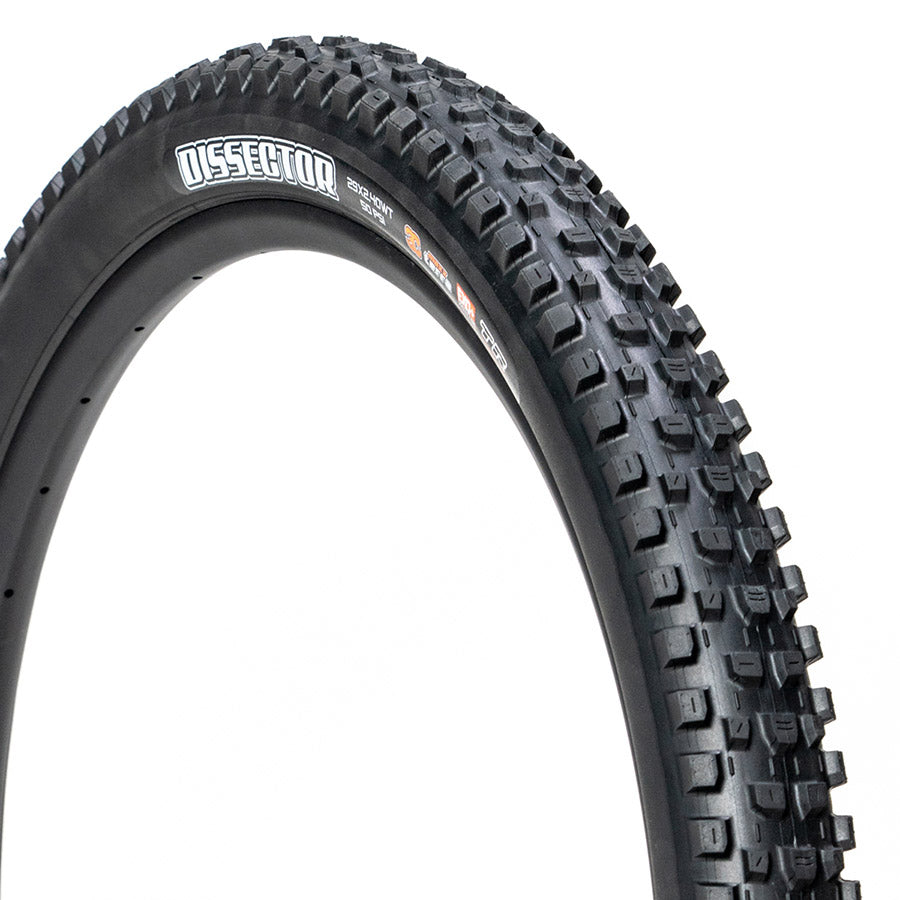 Maxxis, Dissector II, Mountain Tire, 29''x2.40, Folding, Tubeless Ready, 3C Maxx Grip, EXO+, Wide Trail, 60TPI, Black