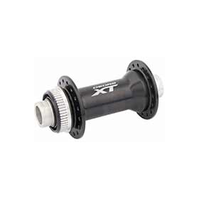 Shimano Deore XT HB-M8010-B, Disc Hub, Front, 32H, 15mm TA, 110mm Boost, Black