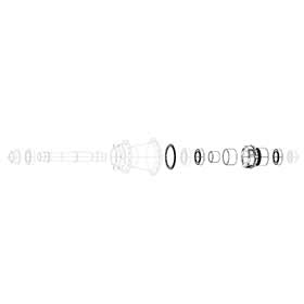 SRAM X0, Freehub body, XD 11/12sp.