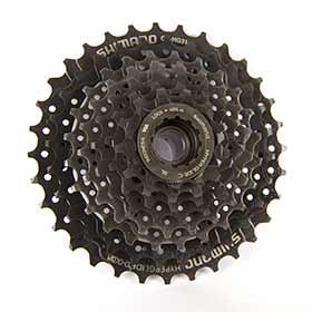 Shimano CS-HG31, 8sp. cassette, 11-32T, 11-13-15-18-21-24-28-32