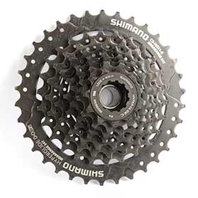 Shimano CS-HG31, 8sp. cassette, 11-34T, 11-13-15-17-20-23-26-34