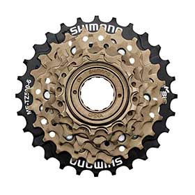 Shimano MF-TZ500, 6sp. Freewheel 14-28T