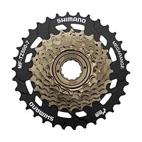 Shimano MF-TZ500, 7sp. Freewheel 14-34T