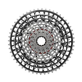 SRAM XS-1299 XX Eagle SL T-Type, Cassette, Silver/Black, Speed: 12, 10-52T