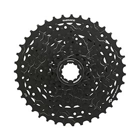 Shimano CS-LG300-10, Cassette, Phosphate coated, Speed: 10, 11-39T