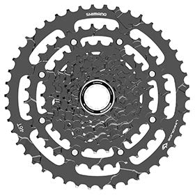 Shimano CS-LG400-9, Cassette, Speed: 9, 11-46T, ECSLG4009146