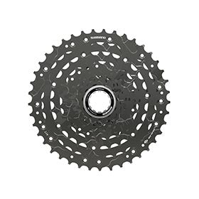 Shimano CS-LG400-9, Cassette, Phosphate coated, Speed: 9, 11-41T, HG 9-10sp, ECSLG4009141