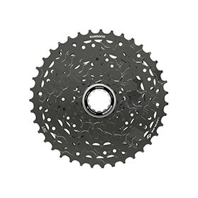 Shimano CS-LG400-10, Cassette, Nickel plated, Speed: 10, 11-39T