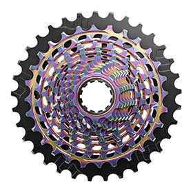 SRAM XG-1290 E1, Cassette, Rainbow, Speed: 12, 10-33T, XD-R
