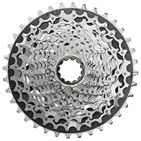 SRAM XG-1270 E1, Cassette, Silver, Speed: 12, 10-36T, XD-R