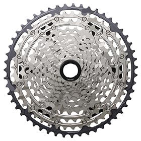 Shimano Deore CS-M7200, Cassette, Chrome/Black, Speed: 12, 10-51T, MicroSpline, ICSM7200051