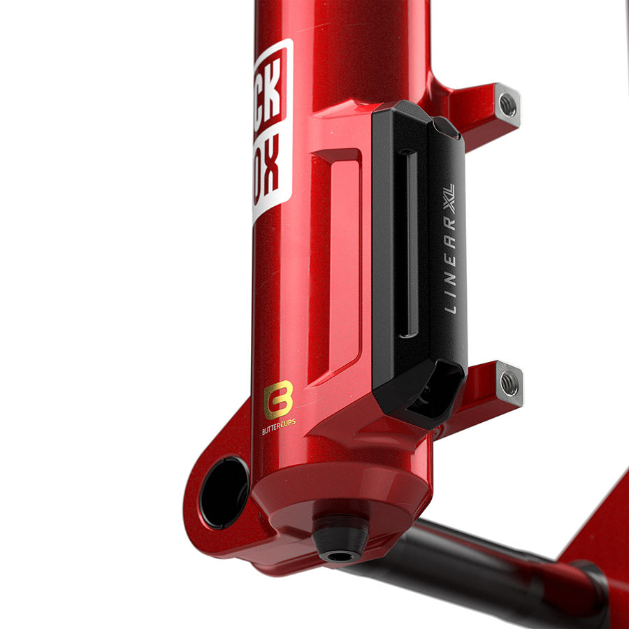 RockShox, BoXXer Ultimate D2, Suspension Fork, 27.5'', DebonAir+ W/ButterCups, 200mm, 1-1/8'', 20x110mm Boost TA, Rake: 48mm, Red