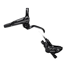 Shimano Deore BL-MT501 / BR-MT520, MTB Hydraulic Disc Brake, Front, Post mount, Disc: 140 to 220mm (not included), Black, EMT501EJLFPRA100