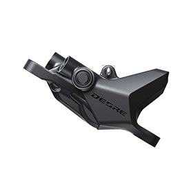 Shimano Deore BR-M6200, MTB Hydraulic Disc Brake, Front or Rear, Post mount, Disc: 200 or 220mm (not included), Black, EBRM6200MPMX