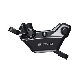 Shimano BR-MT600, MTB Hydraulic Disc Brake, Front or Rear, Post mount, Disc: 200 or 220mm (not included), Black, EBRMT620MPRX