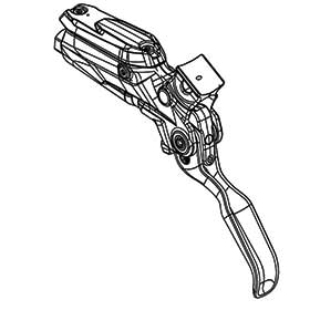 SRAM Code R Gen 2, Hydraulic brake lever
