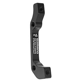 Shimano SM-MA-F180P/S, Disc brake adapter for Post Mount caliper, Front, ISO fork, 180mm rotor
