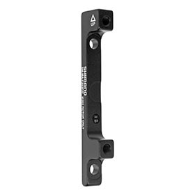 Shimano SM-MA-F203P/P, Disc brake adapter for Post Mount caliper, Front, Post Mount fork, 203mm rotor