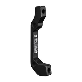 Shimano SM-MA-R160P/S, Disc brake adapter for Post Mount caliper, Rear, ISO frame, 160mm rotor