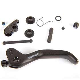 SRAM 11.5018.003.012, Guide R, Lever blade, Aluminium, Black, 1X